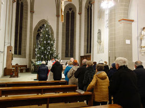 Darstellung des Herrn mit Kerzenweihe und Blasiussegen (Foto: Elisbetha Rößler)